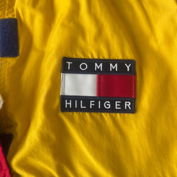 Vintage Tommy Hilfiger Quarter Zip Rainjacket - Picture 2 of 3